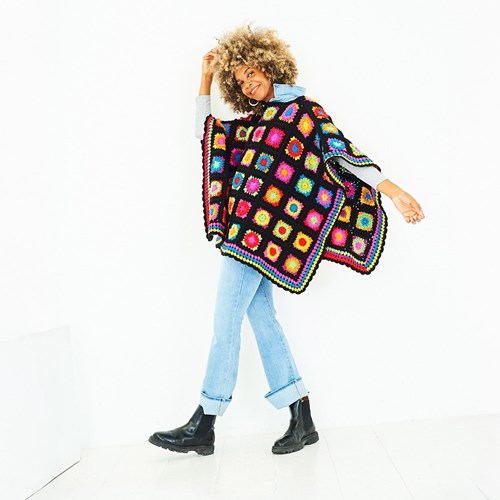 Stylecraft MAL Festival Poncho in DK Haakpakket-2