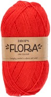 Drops Flora Uni Colour 033 Felrood