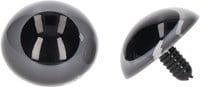 Veiligheidsogen Grijs 30mm per paar