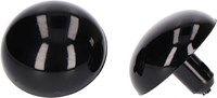 Veiligheidsogen Zwart 30mm per paar
