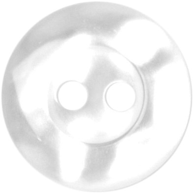 Milward Parelmoer Knoop Wit Glanzend 11mm (8 stuks)-2