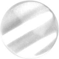 Milward Parelmoer Knoop Wit met Glans 11mm (5 stuks)-2