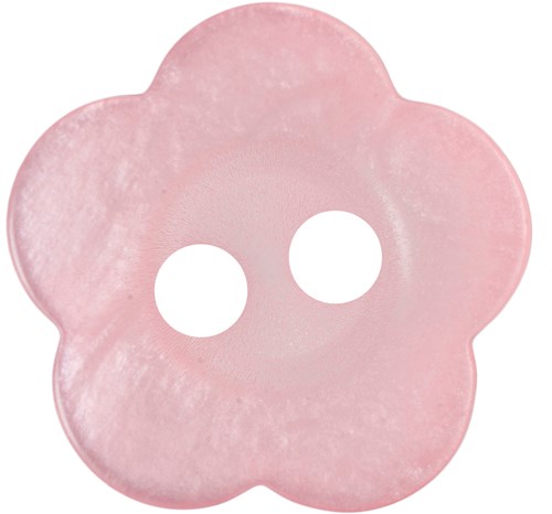 Milward Bloem Knoop Roze 12mm (5 stuks)-2