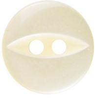Milward Parelmoer Knoop Lichtgeel 11mm (9 stuks)-2