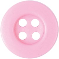 Milward Knoop Mat Roze 12mm (5 stuks)-2