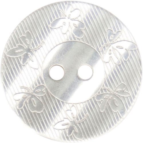 Milward Parelmoer Knoop met Werkje 22mm (2 stuks)-2
