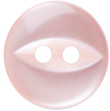 Milward Parelmoer Knoop Lichtroze 10mm (10 stuks)-2