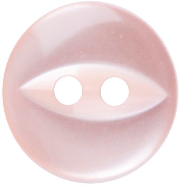 Milward Parelmoer Knoop Lichtroze 13mm (8 stuks)-2