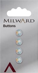 Milward Knoop Glanzende Bol Parelmoer