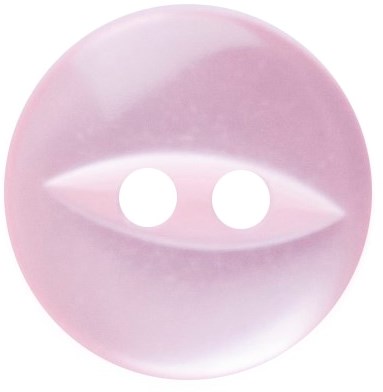 Milward Parelmoer Knoop Roze 11mm (9 stuks)-2