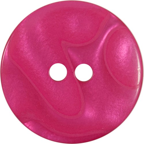 Milward Parelmoer Knoop Glans Roze 22mm (2 stuks)-2