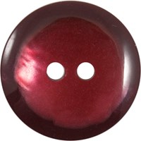 Milward Glanzende Knoop Donkerrood 19mm (4 stuks)-2