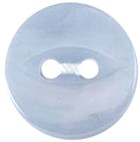 Milward Parelmoer Knoop Witblauw 11mm (8 stuks)-2