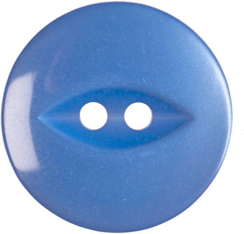 Milward Parelmoer Knoop Blauw 16mm (6 stuks)-2