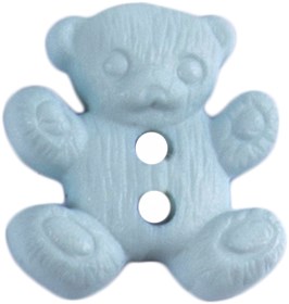 Milward Beer Knoop Blauw 17mm (3 stuks)-2