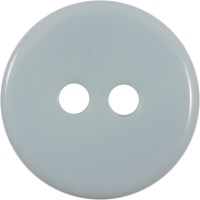 Milward Glans Knoop Lichtblauw 13mm (5 stuks)-2