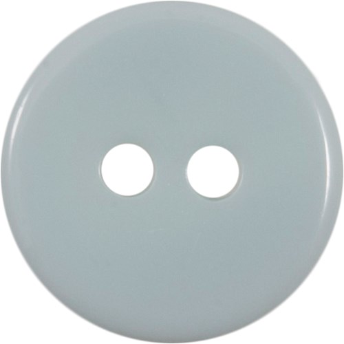 Milward Glans Knoop Lichtblauw 13mm (5 stuks)-2