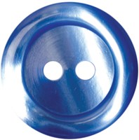 Milward Glans Knoop Blauw 17mm (4 stuks)-2