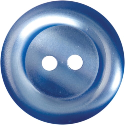 Milward Glans Knoop Blauw 20mm (3 stuks)-2