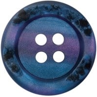 Milward Glans Knoop Blauw/Paars 17mm (4 stuks)-2