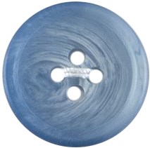 Milward Marmer Knoop Mat Blauw 17mm (3 stuks)-2