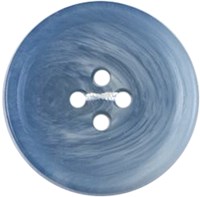 Milward Marmer Knoop Mat Blauw 20mm (2 stuks)-2