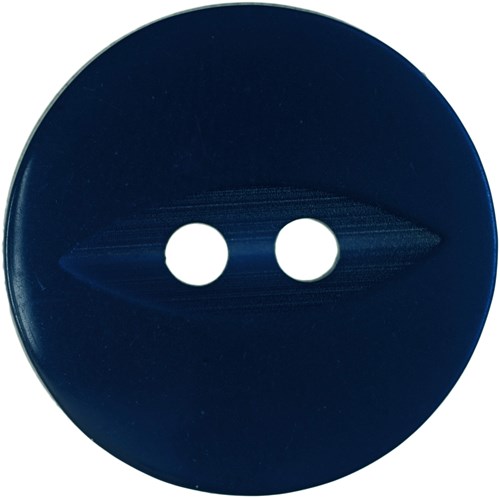 Milward Parelmoer Knoop Donkerblauw 16mm (6 stuks)-2