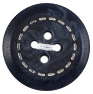 Milward Knoop met Werkje Blauw 15mm (4 stuks)-2