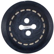 Milward Knoop met Werkje Blauw 17mm (3 stuks)-2