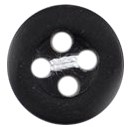 Milward Knoop Mat Zwart 10mm (6 stuks)-2