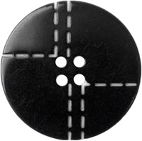 Milward Knoop met Werkje Zwart 22mm (2 stuks)-2