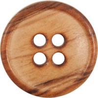 Milward Houten Knoop 17mm (3 stuks)-2
