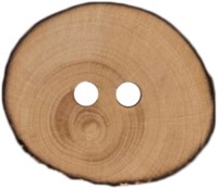 Milward Fantasievorm Knoop Hout 15mm (4 stuks)-2
