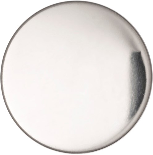 Milward Metalen Knoop Zilver 22mm (2 stuks)-2