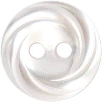 Milward Knoop met Werkje Wit 12mm (4 stuks)-2