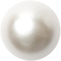 Milward Halve Parel Knoop Wit 13mm (3 stuks)-2
