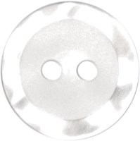 Milward Knoop Wit Met Parelmoer Rand 11mm (7 stuks)-2