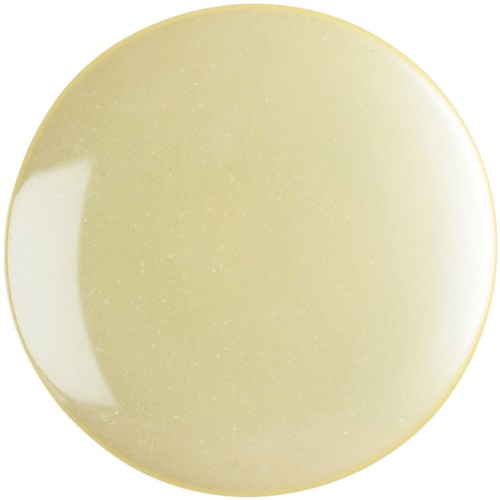 Milward Ronde Knoop Zachtgeel Glans 13mm (4 stuks)-2