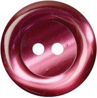 Milward Knoop Paars Glans Met Opstaande Rand 20mm (3 stuks)-2
