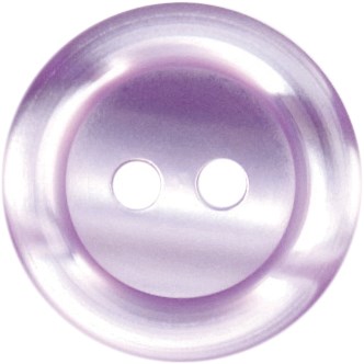 Milward Knoop Lila Glans Met Opstaande Rand 17mm (5 stuks)-2