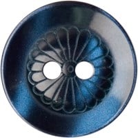 Milward Knoop Donkerblauw Met Bloem 16mm (4 stuks)-2