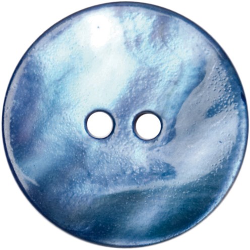 Milward Parelmoer Knoop Blauw 17mm (3 stuks)-2