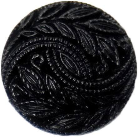 Milward Knoop Metaal Blauw/Zwart Bladpatroon 15mm (4 stuks)-2