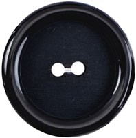 Milward Knoop Blauw/Zwart Opstaande Rand 27mm (2 stuks)-2