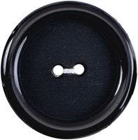 Milward Knoop Blauw/Zwart Opstaande Rand 34mm (1 stuks)-2