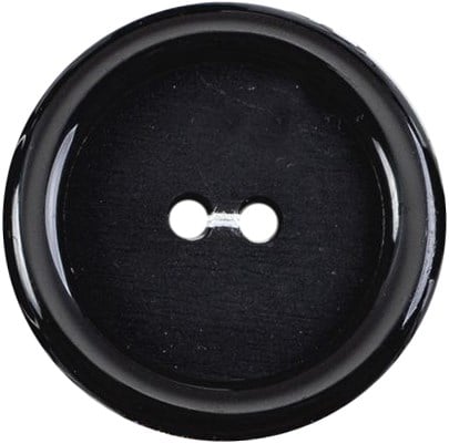Milward Knoop Zwart Mat 34mm (1 stuks)-2