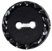 Milward Knoop Mat met Reliëf Rand Zwart 12mm (4 stuks)-2