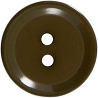 Milward Knoop Glanzend Donkergroen 15mm (5 stuks)-2