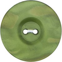 Milward Platte Knoop Glanzend Groen 22mm (2 stuks)-2