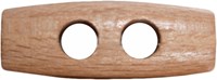 Milward Knoop Knebel Hout 30mm (3 stuks)-2